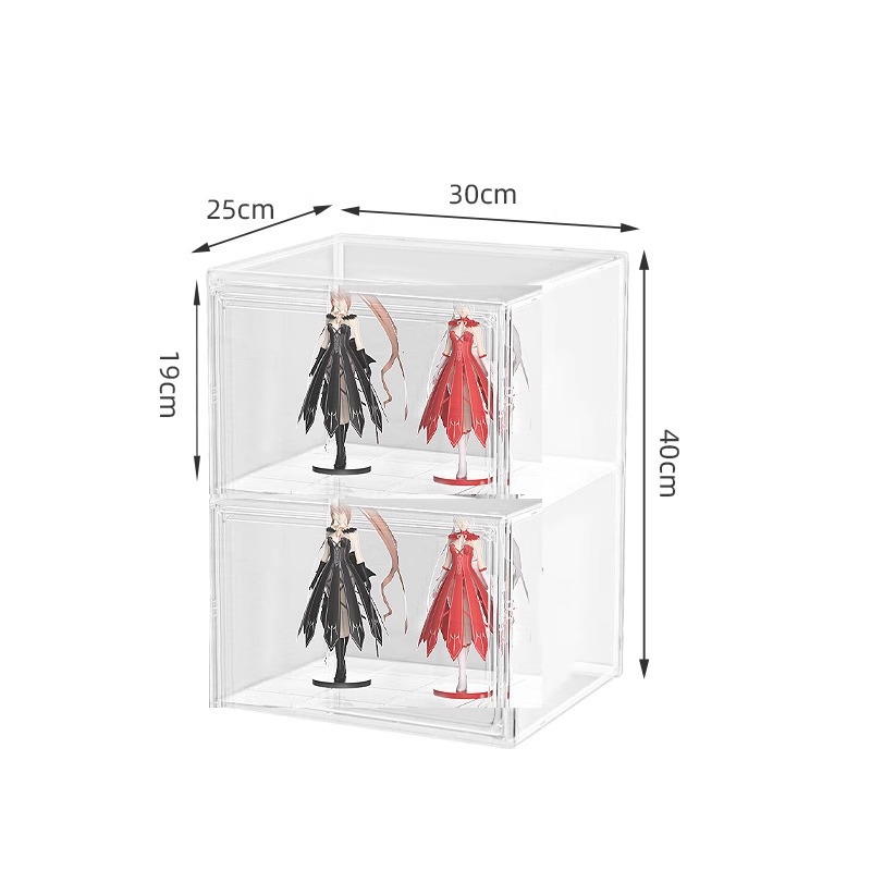 Vertical partition plate [40×30×25] magnetic suction door