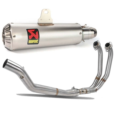 Motorcycle exhaust pipe Section Connecting Pipe Middle Section - c