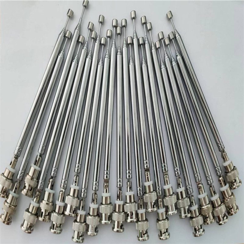 现货BNC头拉杆天线  F头伸缩  SMA 天线  IEC头天线  MMCX头天线