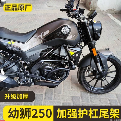 500 Bumper Modification, Motorcycle tail - young-lion-250-reinforced-bar-aluminum-alloy-spring-head