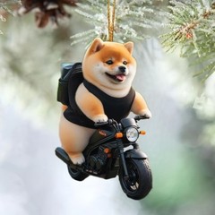 国境を越えた新しいアクリルフラットオートバイ犬車装飾ペンダント、バックパックペンダント
