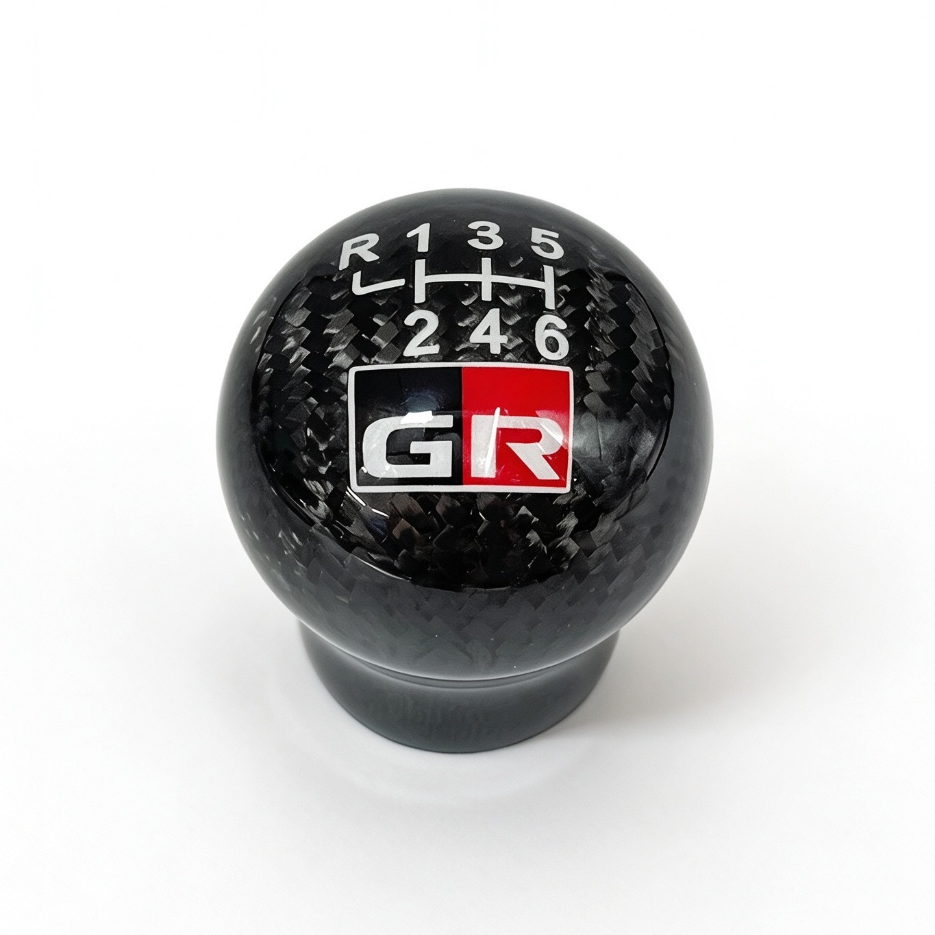 Car modification accessories RS carbon fiber gear shift knob ST6-speed shift knob suitable for Focus Fiesta