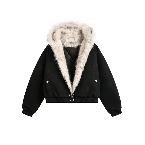 Black thick cotton