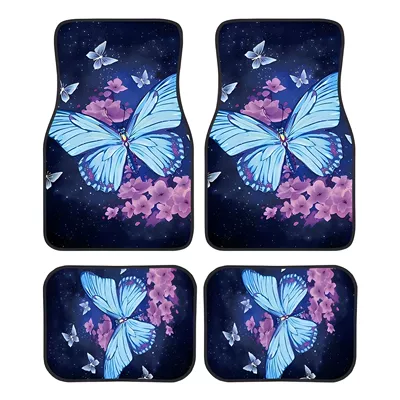 Avtomobil döşəmə paspasları, Cross-Border Temu Hot-Selling Butterfly