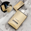 Lighter wholesale and retail BD226-2 metal plating creative personality visible transom windproof cigarette lighter