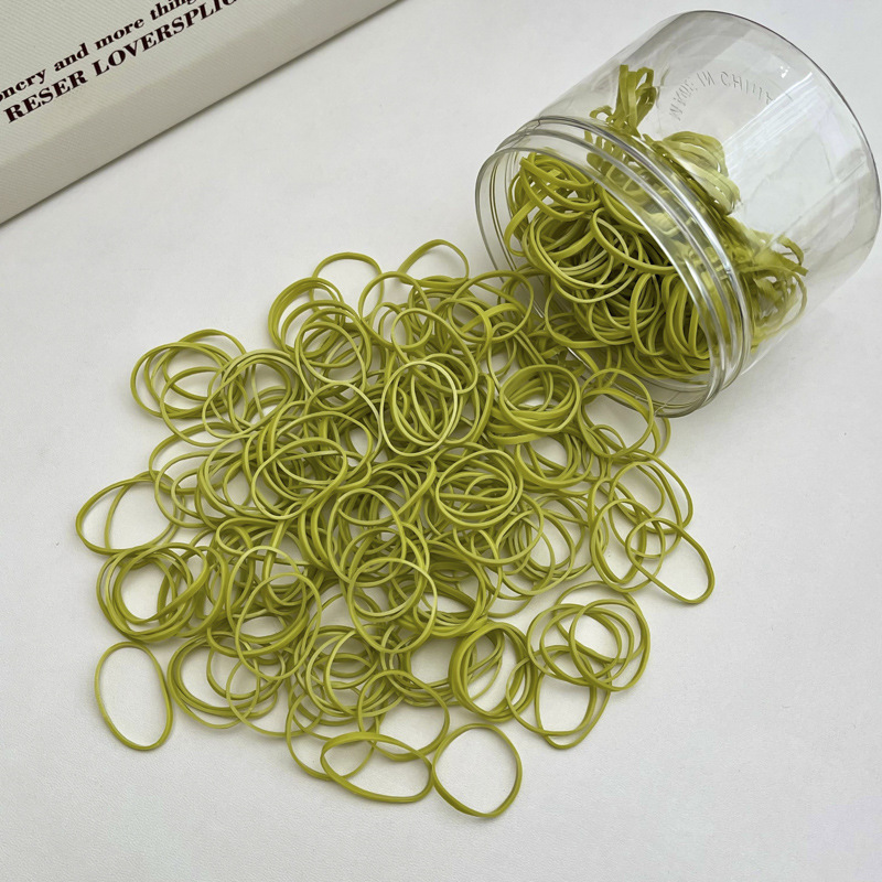 Banda de goma para niños, niñas, bebés, adornos de cabello para niños pequeños, anillo de cabello elástico, banda de goma desechable