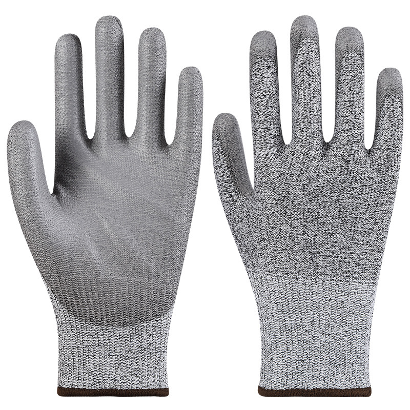 Guantes anticolisión y anticortes de cinco grados HPPE anti-corte, anti-racabo, anti-punchado, anti-choque, anti-impacto, anti-cortes
