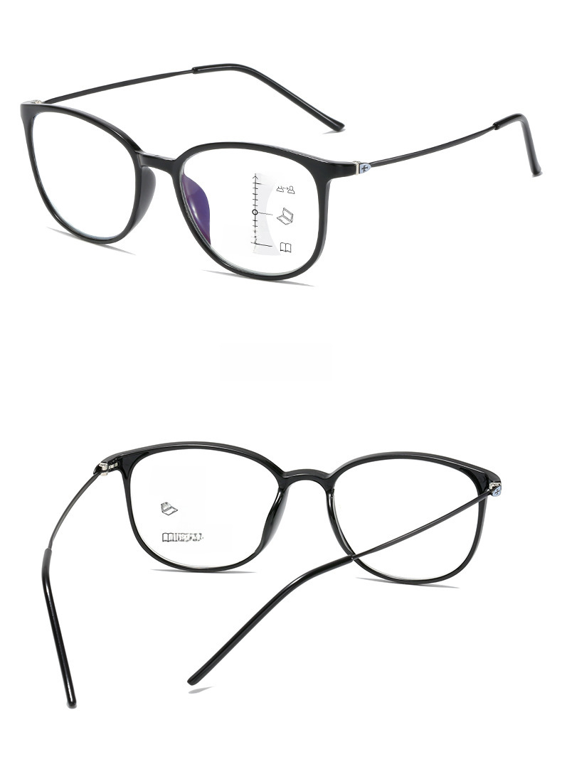 Nouvelles lunettes de presbytie progressives multifocales anti-lumière bleue en gros hommes et femmes lisant des lunettes de presbytie à double usage_voghion.com