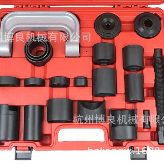 Juego de 21 piezas extractor de cabeza de bola tipo C todo el brazo oscilante del automóvil extractor de cabeza de bola extractor de junta cruzada universal