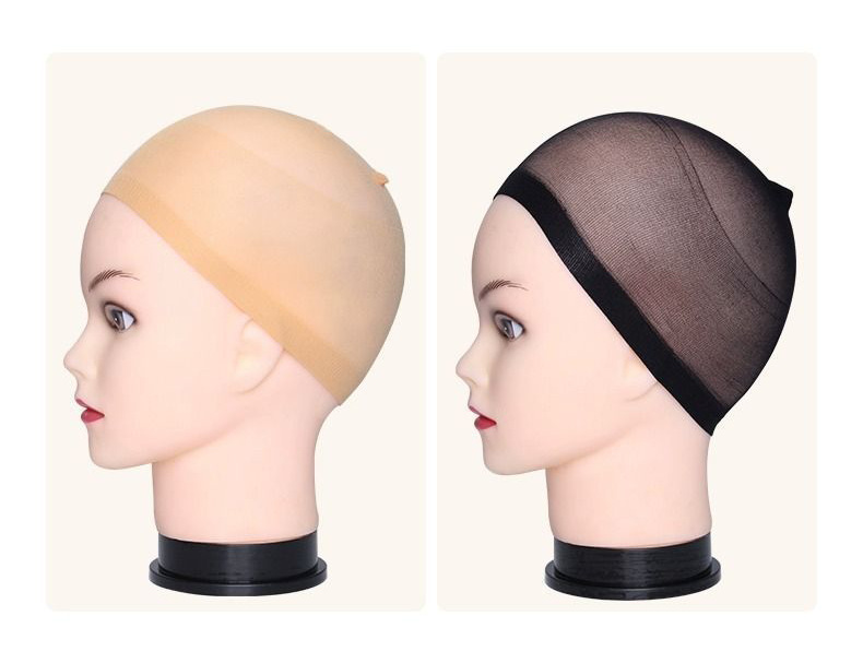 6 [PRECIO EXCLUSIVO] pelucina de alta elasticidad, sombrero de presión de cabello, cubierta de cabello general, refuerzo de cabello, red respirada de piel
