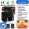 10L touch screen model + 2000W large firepower + three-dimensional hot air baking "European version EU"