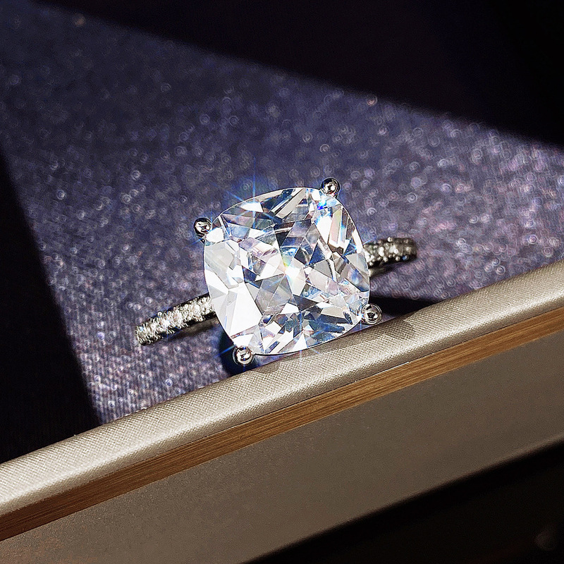 Aliexpress Ebay Hot Selling Exaggerated Popular Women's Engagement Ring Pinterest American Standard No. 11 Large R1953