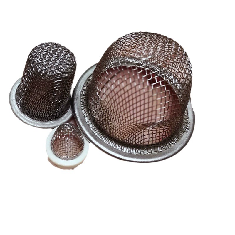 Бесшовный кромковый фильтр из нержавеющей стали, насадка из дымовой пены, топливная форсунка в форме чаши 304, небольшая крышка штамповочного фильтра