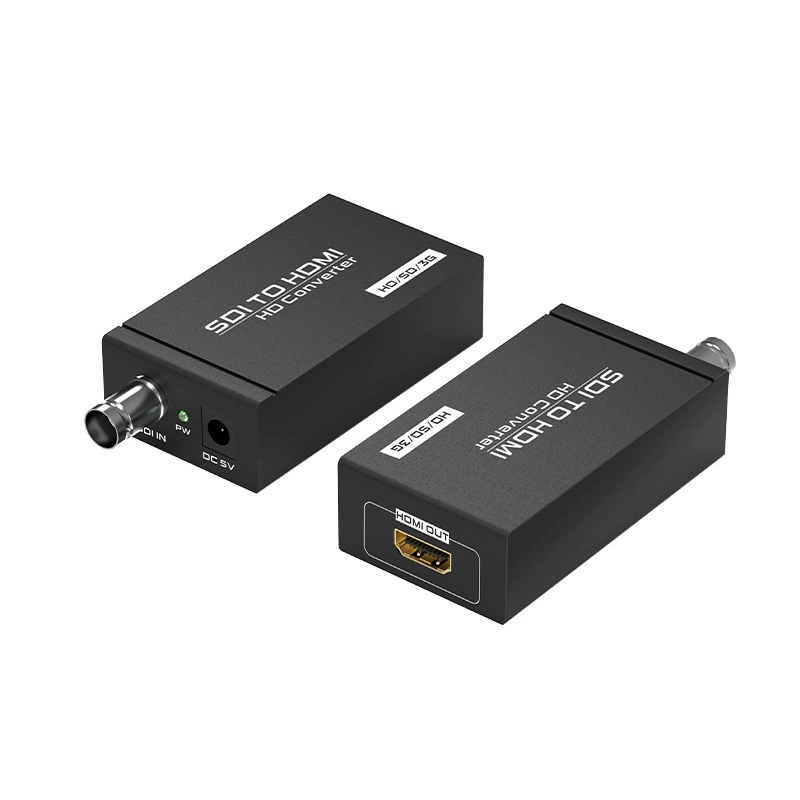 Оптовый конвертер SDI в HDMI, HDMI в SDI, HD-видео конвертер FJGEAR, изображение без искажений