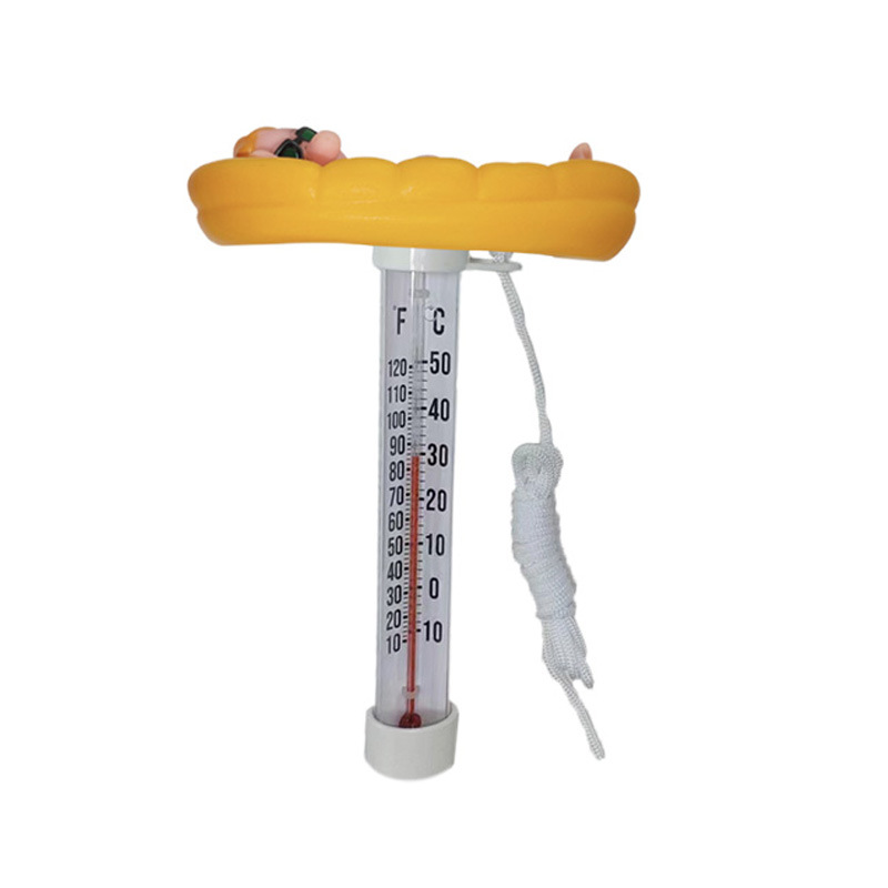 투명 폴 모델로 승리하는 수영장