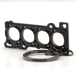 汽车改装 涡轮气缸盖发动机垫片模型 钥匙扣 钥匙圈 锁匙扣钥匙链