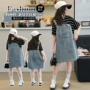夏季女孩女童小学生背带裙
