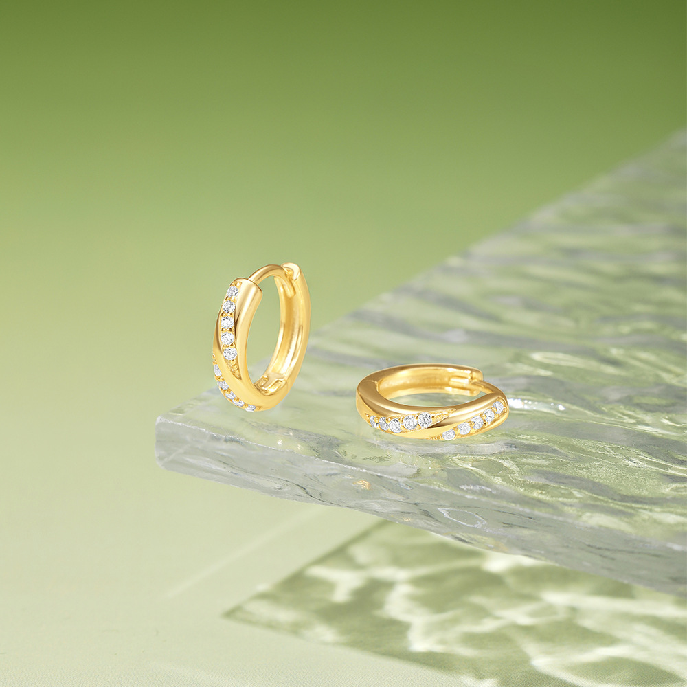 5g Weight 925 Sterling Silver Ear Needle Material Zircon Inlay Material Earrings Classification 1 Pair Quantity Holiday, Travel, Daily Occasion 925 Sterling Silver Material Geometric Pattern Women's Gender Plating Design Simple Style Style 1 Pair 925 Sterling Silver Zircon Geometric Earrings 20