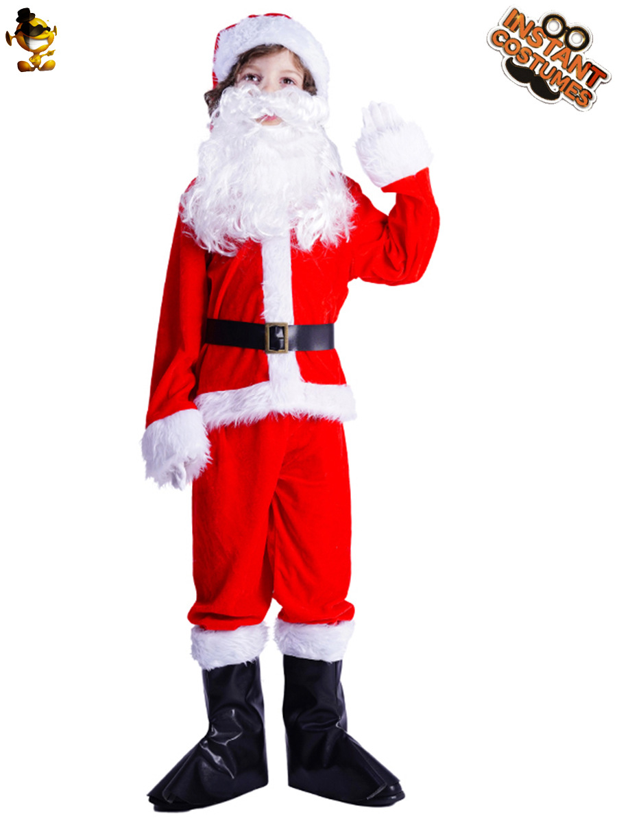 Traje de Navidad para niños traje de cosplay de Navidad para niños traje de rendimiento de etapa de Navidad