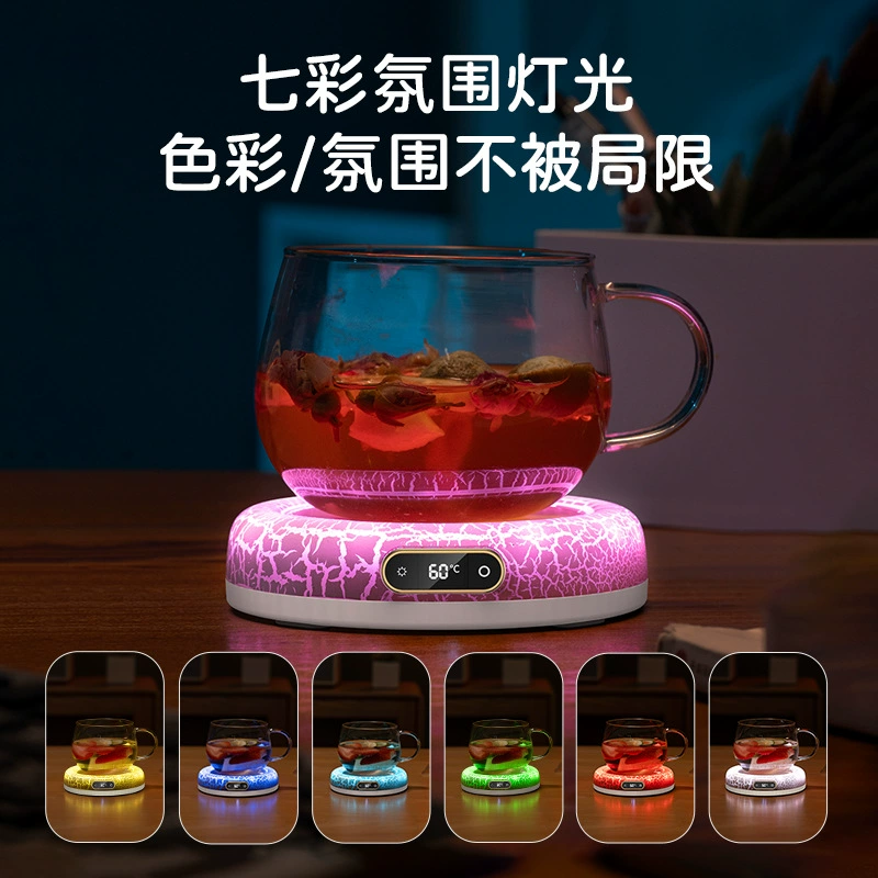 Трансграничные новые лавовые нагревательные подставки для столов с постоянной температурой