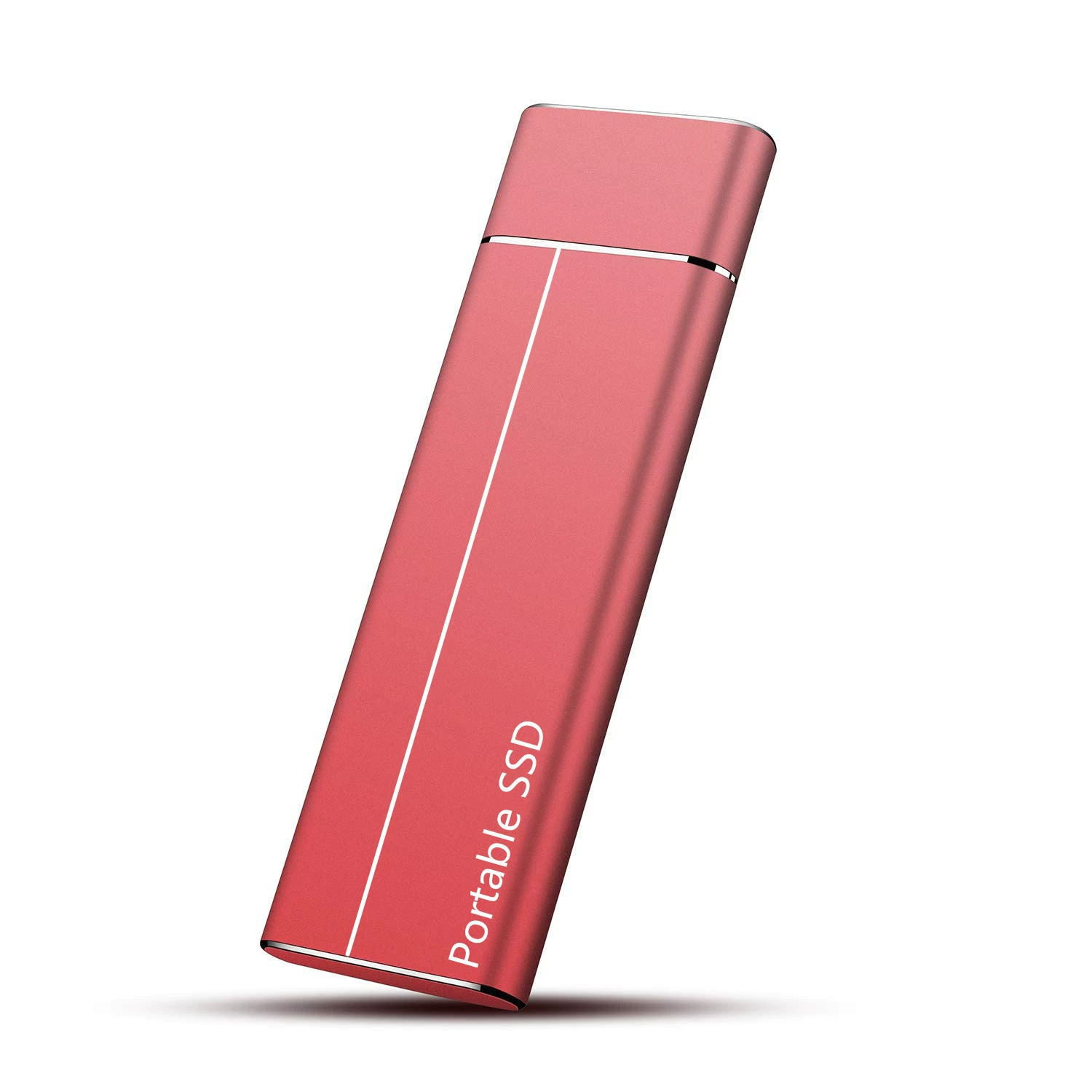 Portable SSD high‑speed external solid‑state drive, 500 GB–128 TB, USB 3.1, compact metal case