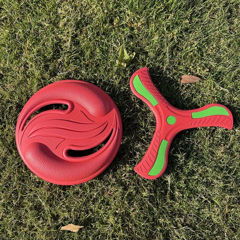 Пена EvaPE детская большая трилистник boomerang мягкое возвращение для мальчиков outdoor игрушки спорт Yiwu производитель оптом