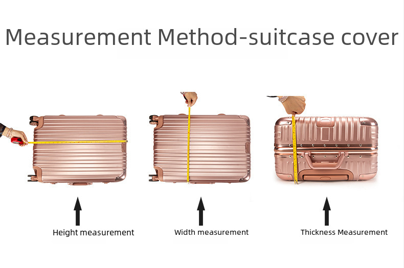PVC transparent luggage case protective cover suitcase trolley case cover sports dust cover cross-border wholesale generation