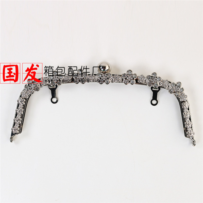 22 cm abovedado monje cabeza de ciruela oro agujero tornillo oro claro plateado