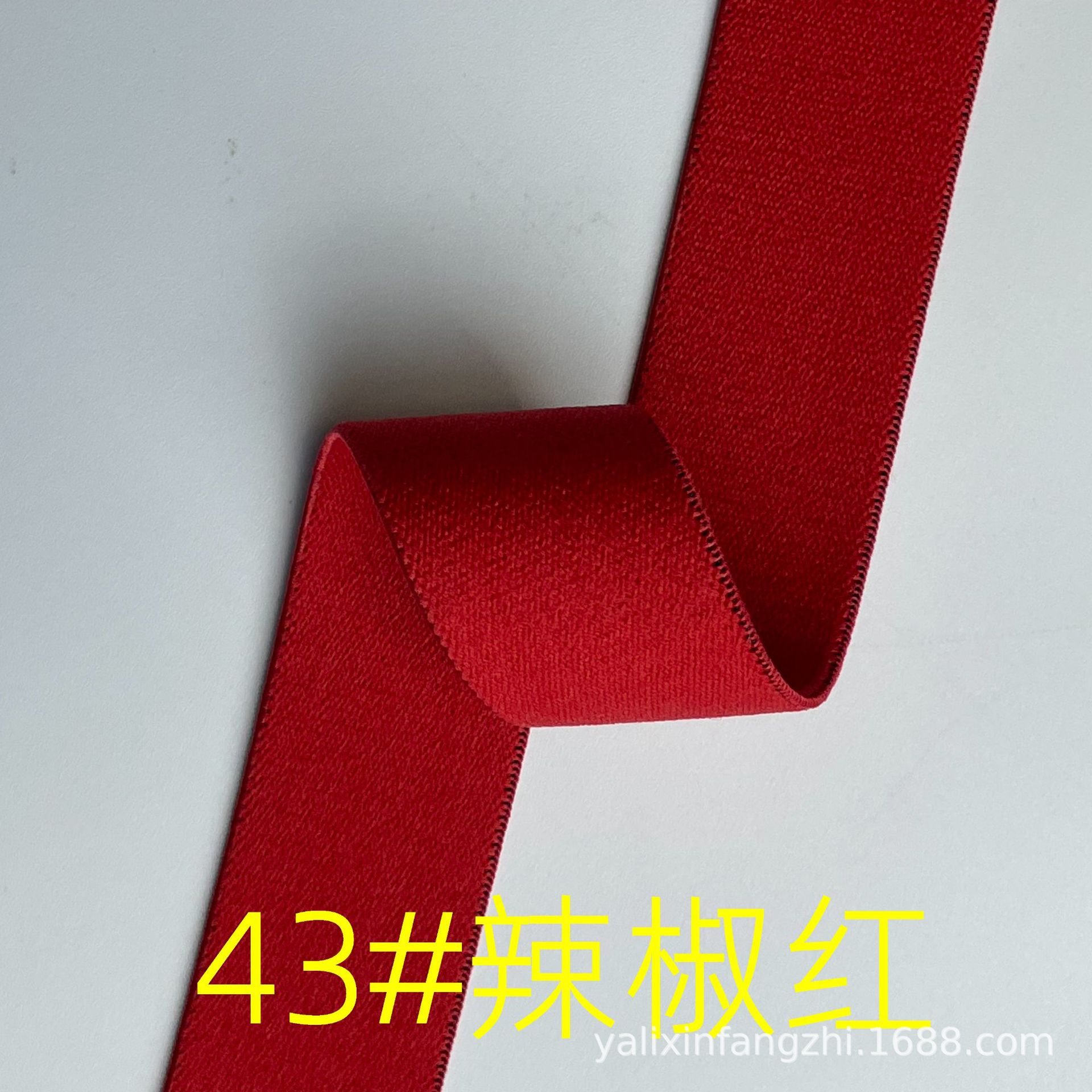 Fabricante spot engrosamiento color puro banda elástico de alta elasticidad de grano liso suave para la piel banda elástica de la cintura de terciopelo de doble cara