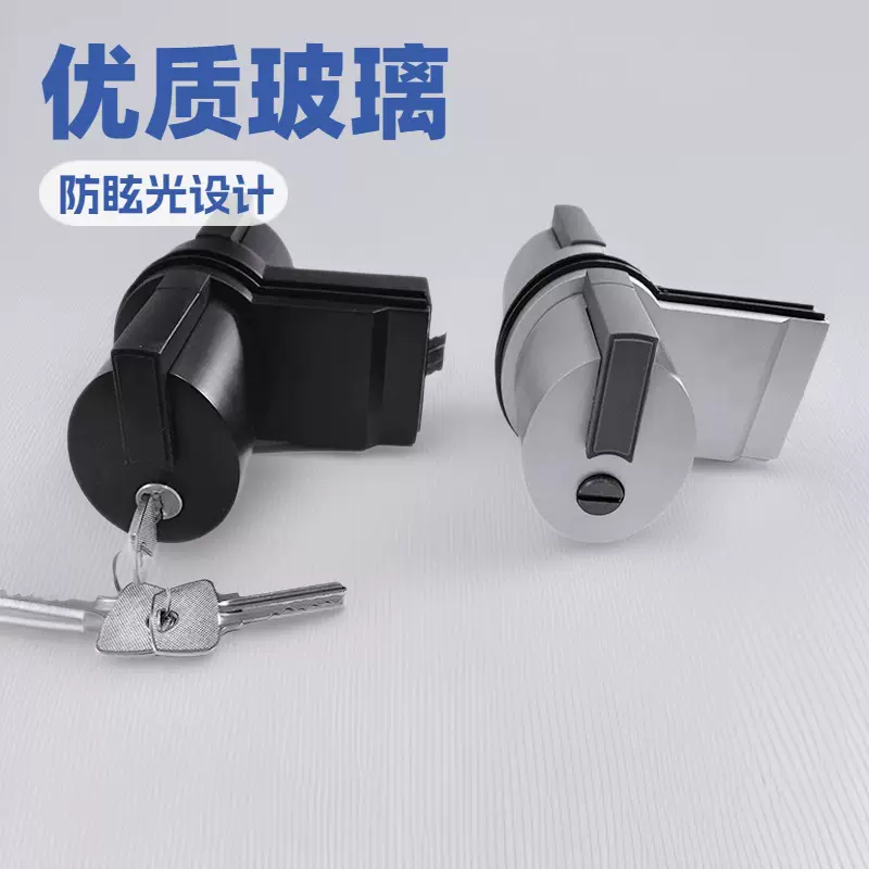 源头厂家高品质玻璃门锁玻璃门隔断锁办公室防盗门锁玻璃门锁