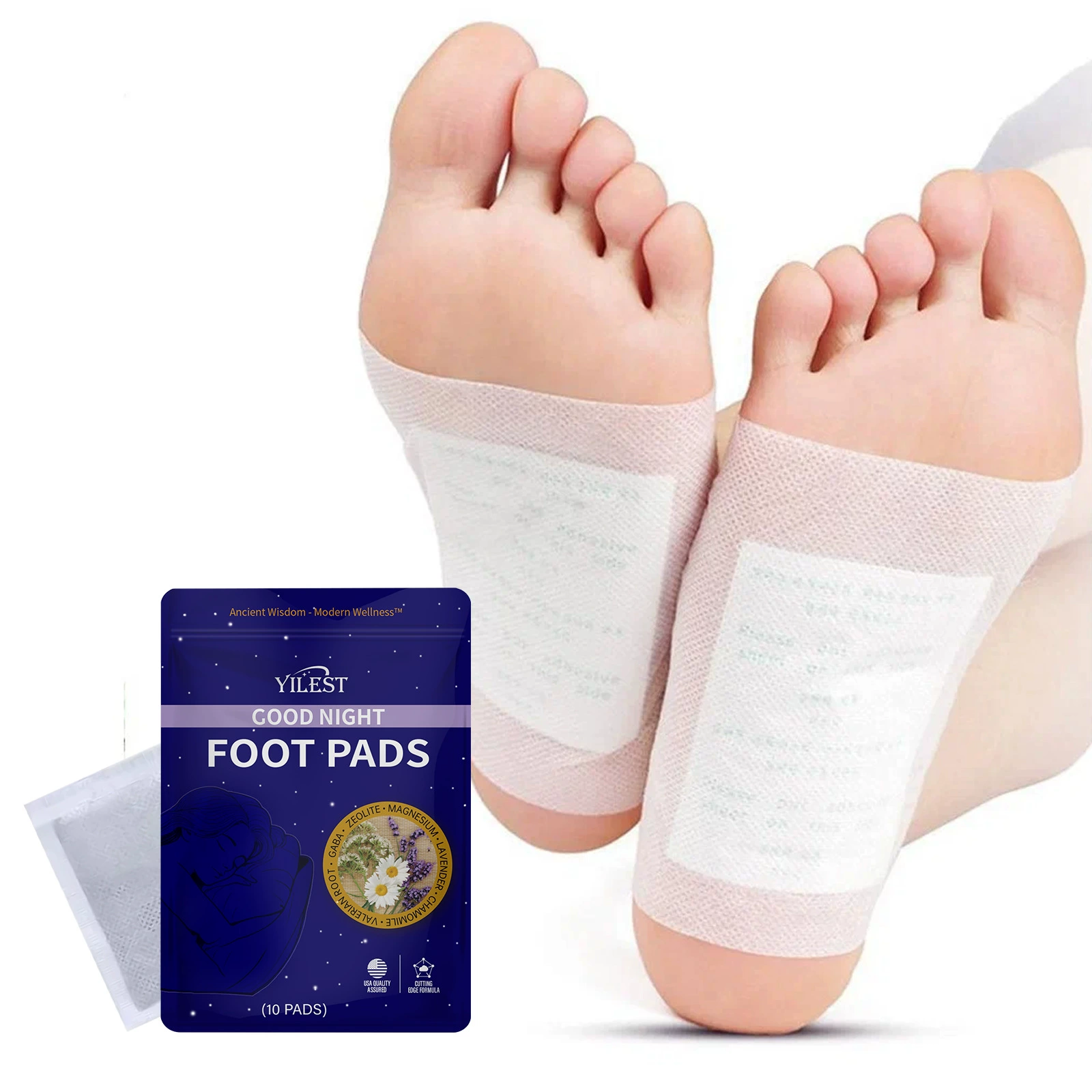 Новые трансграничные наклейки для ног YLIEST для ухода за ногами