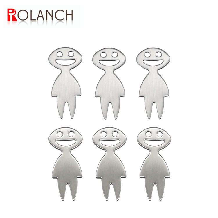 Corn fork fruit fork 304 stainless steel salad fork cartoon-type smiley face fruit tool manufacturer in stock