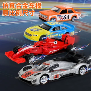 F1赛车方程式玩具车儿童赛车微缩场景模型炫酷跑车