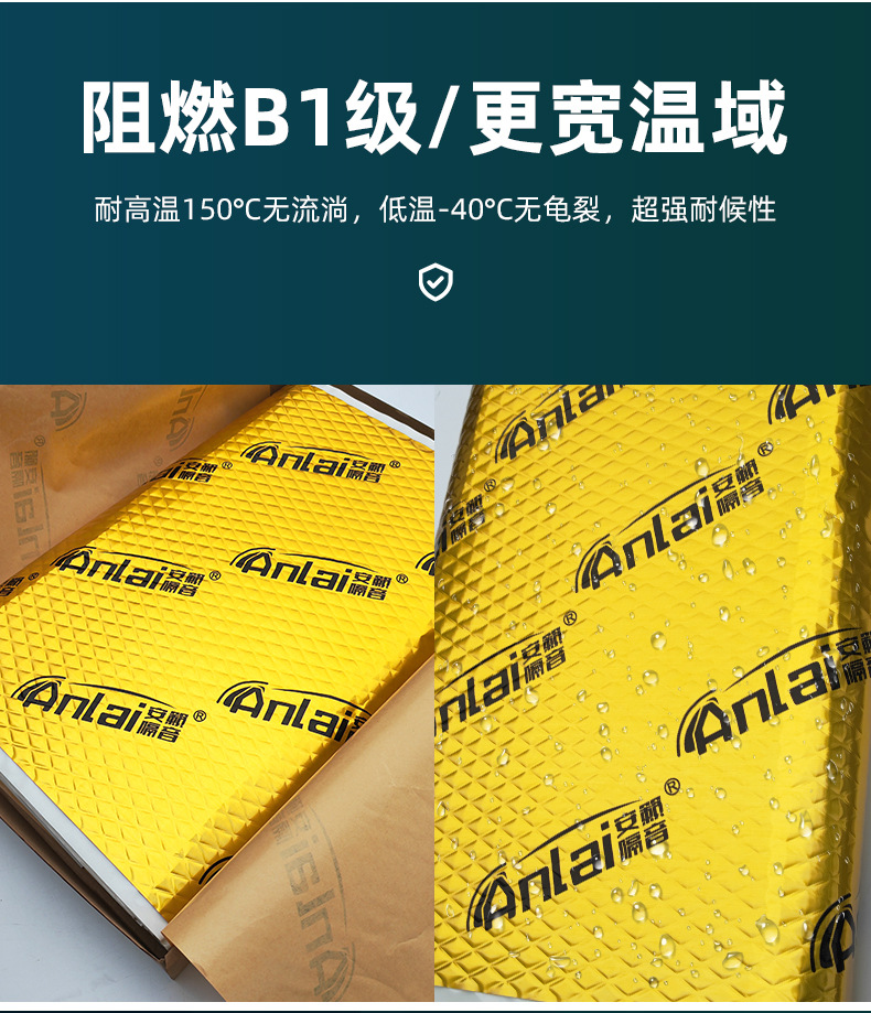 Manufacturer King Kong Car Soundproof and Shock-Absorbing Pad Car Soundproof and Shock-Absorbing Pad Soundproofing and Sound-Absorbing Three-In-One
