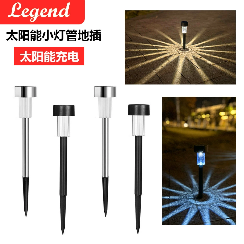 Solar Garden Spike Light (Legend), Waterproof, Stainless or Plastic, Warm/White/Color LEDs