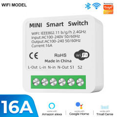 Tuya Tuya Smart WIFI Bluetooth スイッチ 隠蔽型 スマホ制御スイッチ WIFIスイッチ+RF433