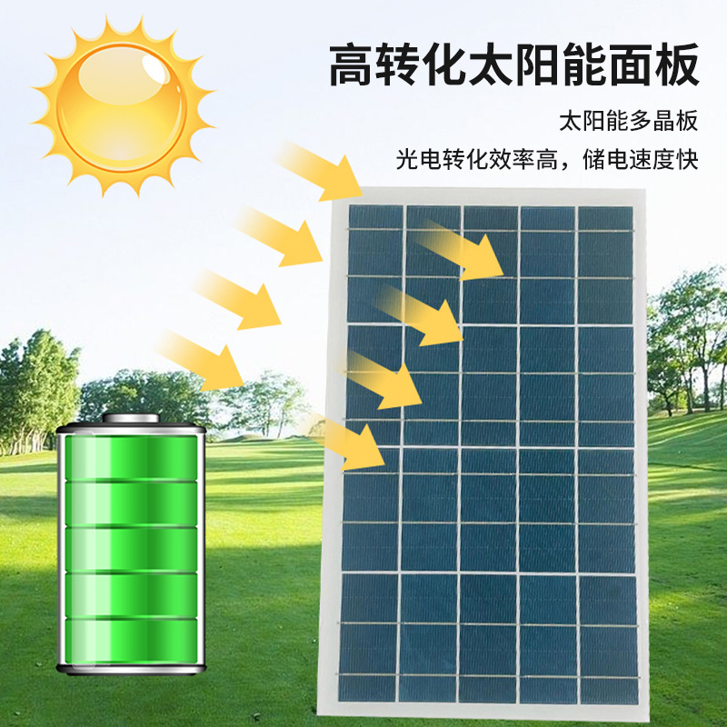 新款高转化太阳能面板 足瓦功率 转化率高规格多样 厂家供应