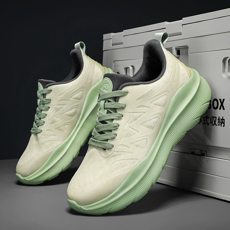 Весенние новые модные дышащие и удобные кроссовки для женщин, амортизирующая спортивная обувь для мужчин и женщин, повседневная обувь, модная обувь, размеры 36-45