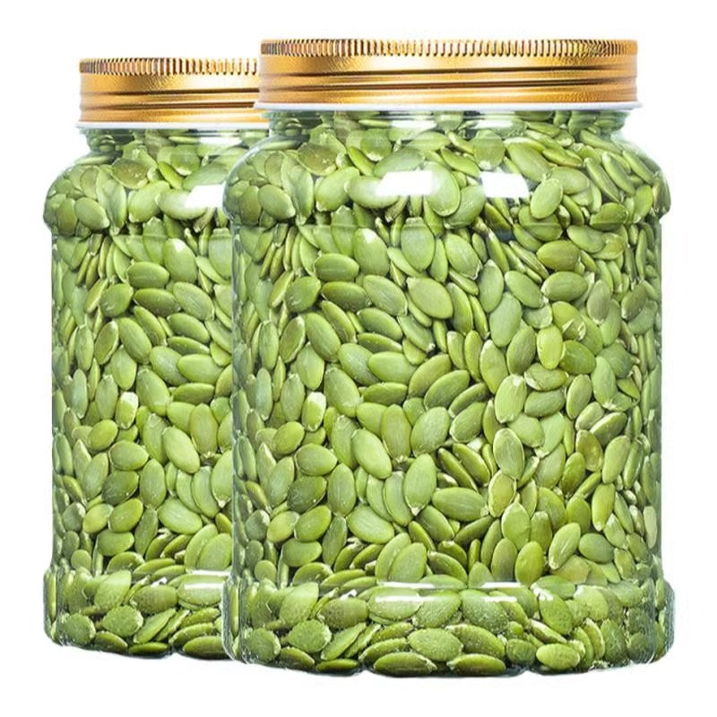 カボチャの種の新商品500gの包装の缶のもとの味のカボチャの種の皮をむいて熟しているカボチャの種の仁は間食の卸売りを育成します。|undefined