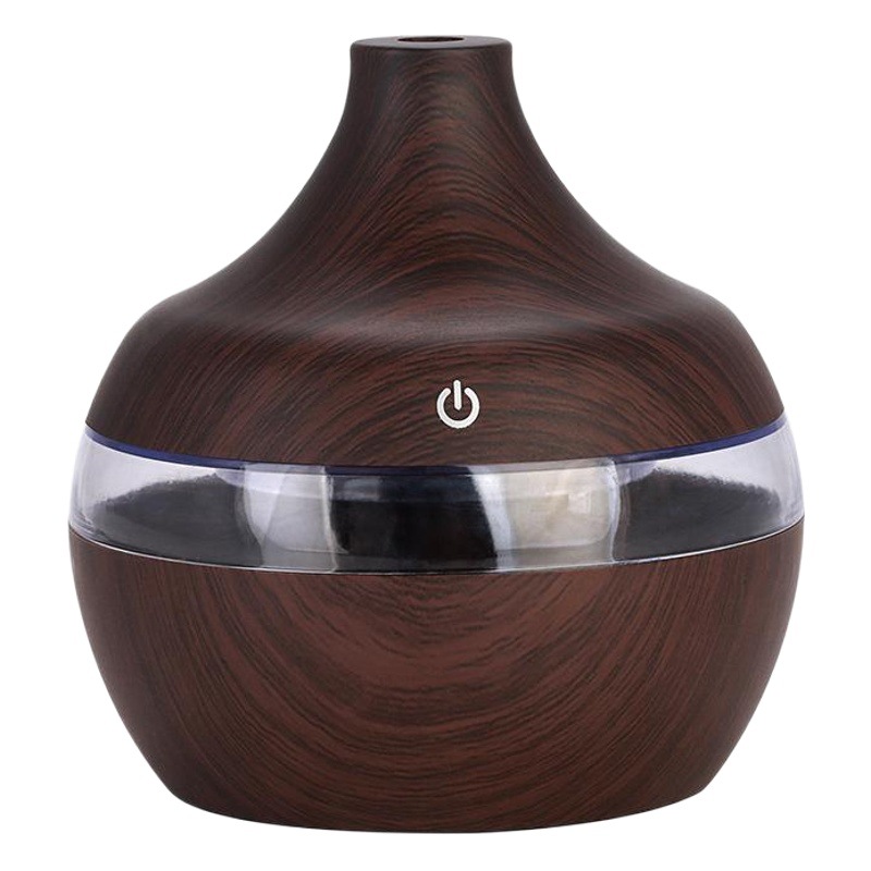 Source Factory Wood Grain Aromatherapy Essential Oil Humidifier Bedroom Hotel Home Large Mist Volume Smart Water Drop Humidifier