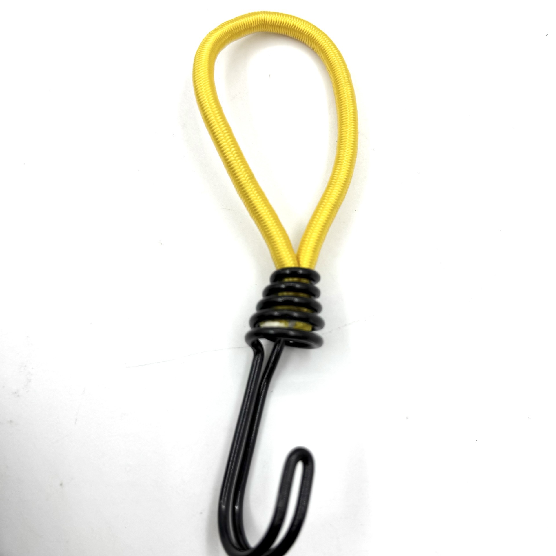 Camping al aire libre hebilla de cuerda elástica 6mm fija con cuerda elástica gancho accesorios de camping cables de tracción