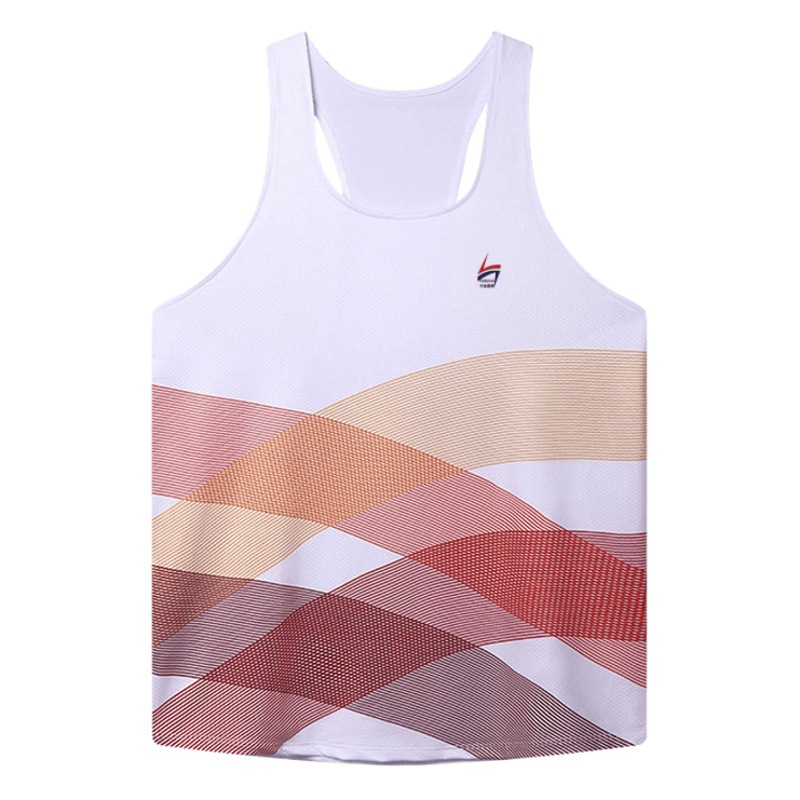 [Accepting Domestic and International Orders] [Seamless Adhesive] Track and Field Vest, Professional Marathon Running Quick-Drying Wind Tunnel Vest