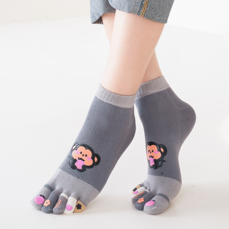 Summer thin cartoon breathable Tabi for toes