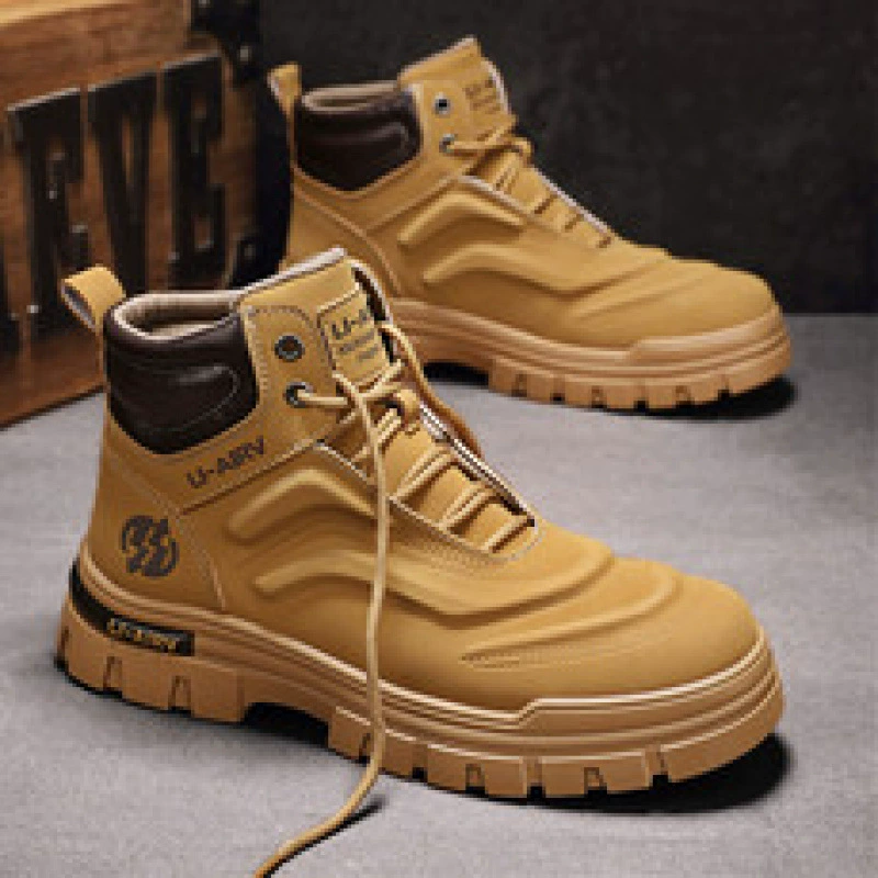 Ботинки Martens стиль English, высокие повседневные, массивная подошва, размеры 39–44