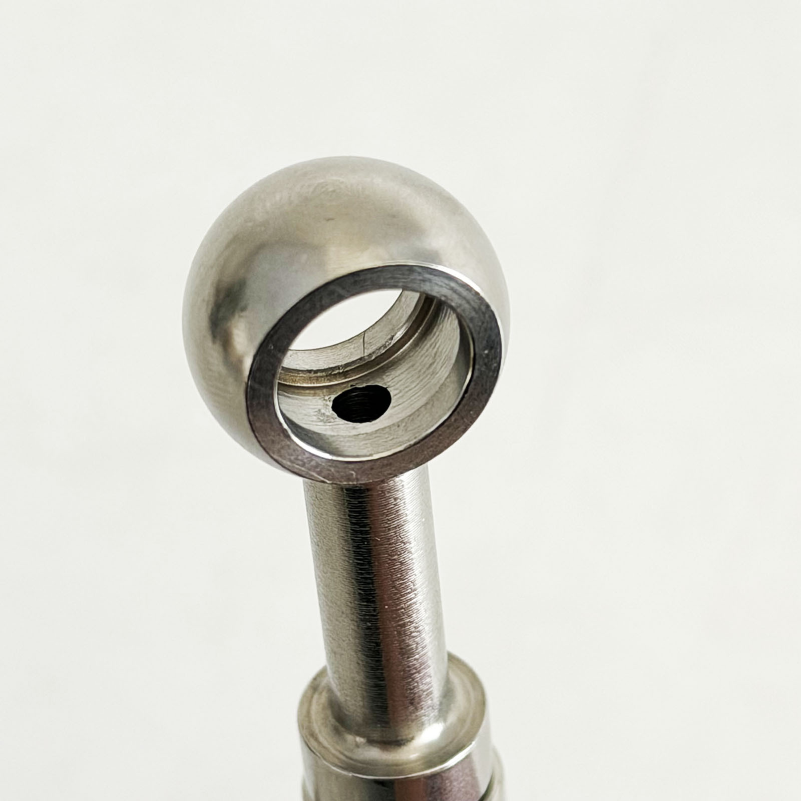 M10 Stainless Steel Brake Hose Fish-Eye Connector 0 Degree/90 Degree Crimped Brake Oil Pipe Hydraulic Connector