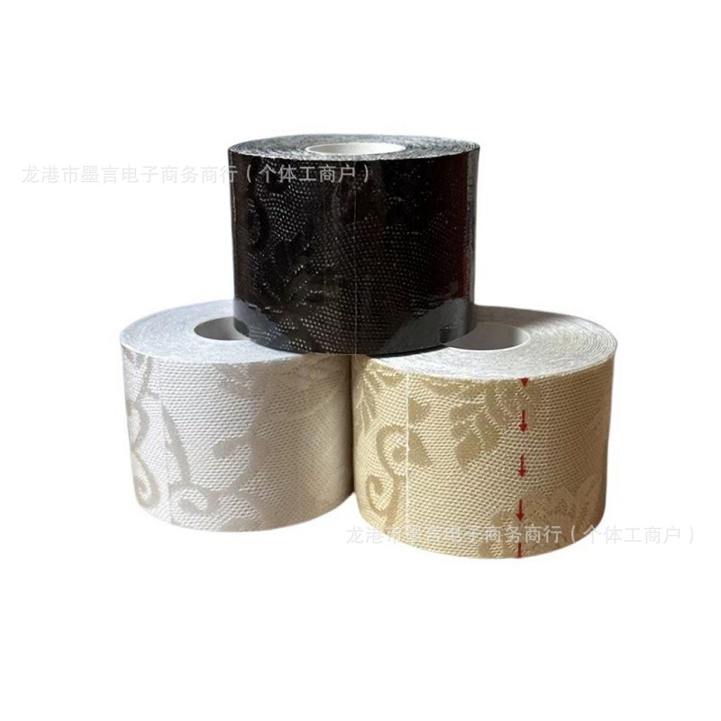 Verano BOOB TAPE pectoral pegatinas de silicona pegatinas anti-caída velcro invisible deportivo se puede usar