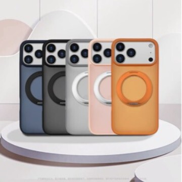 Supreme 360 Rotation Bracket Suitable for Iphone17Promax Mobile Phone Case Magnetic Apple 17 Anti-Fall Protective Cover