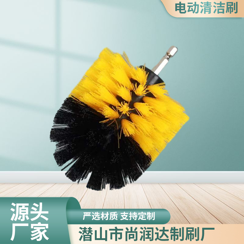 Cepillo eléctrico para limpieza, múltiples cabezales, pulido