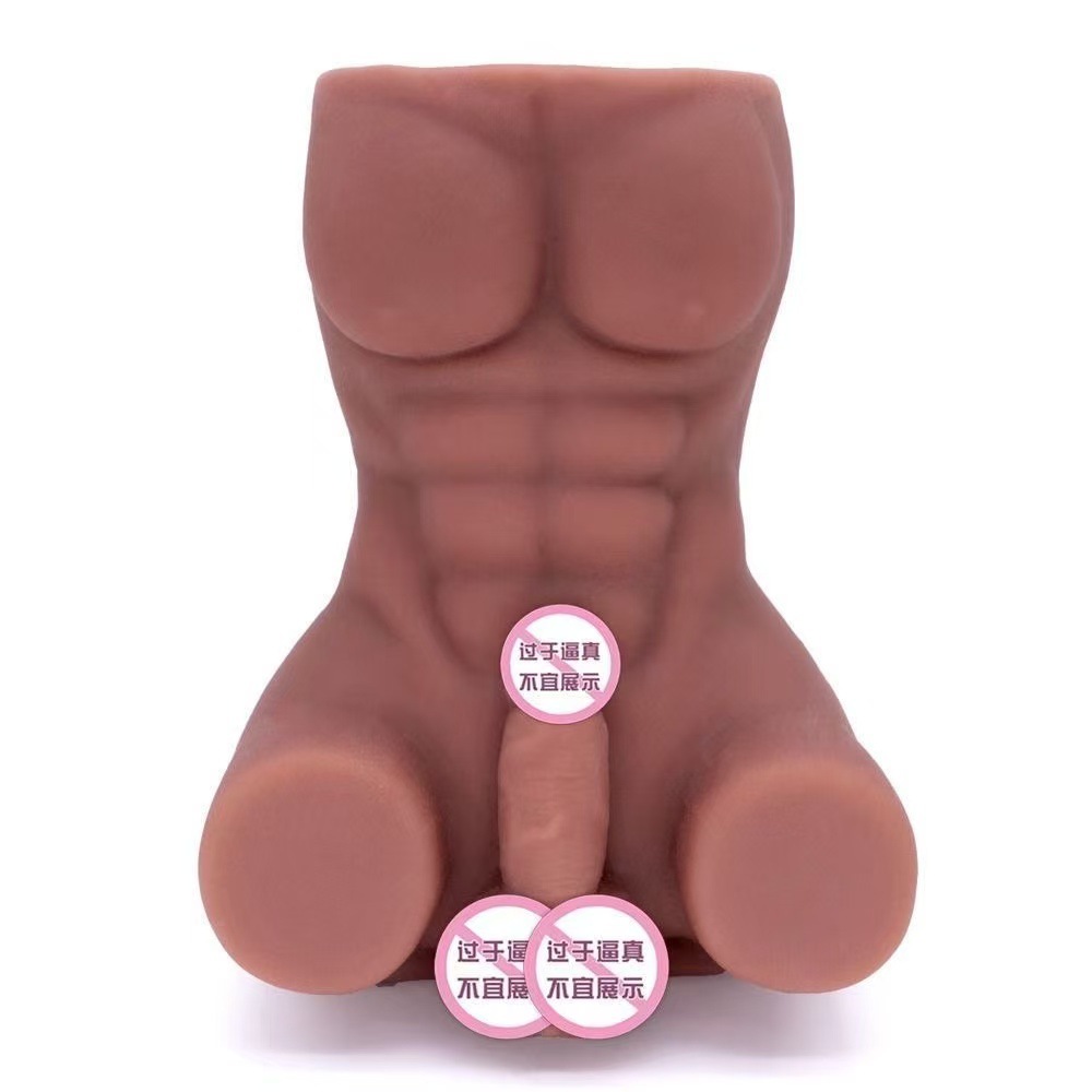 Manual TPE Masturbator Cup, Transparent 390g, Handheld Anal Masturbation Sleeve — detail image 3