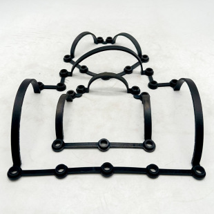 Industrial Customizable Material Heterosexual Rubber Gasket Products High Temperature Resistant Dustproof Molded Rubber Sealing Ring